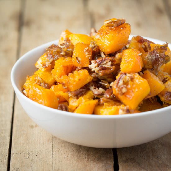 Maple Pecan Butternut Squash