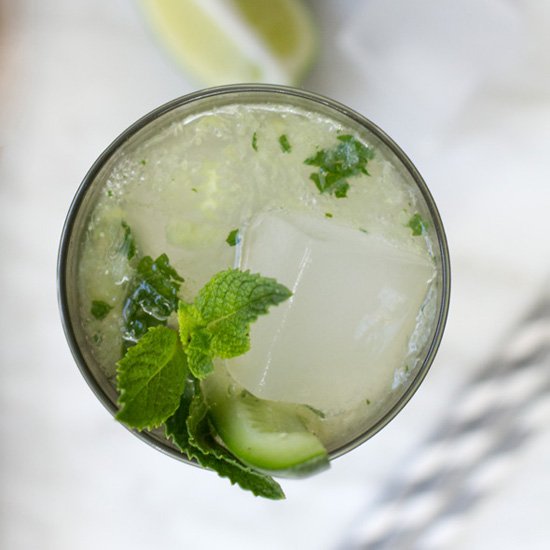 Cucumber and Ginger Mojitos Recipe