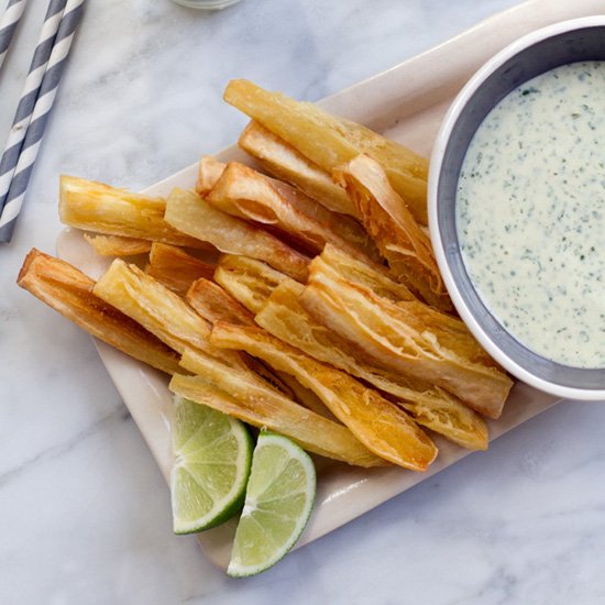 Yucca Fries with Mojo Mayonnaise