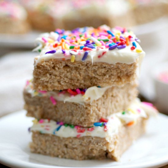 Whole Wheat Sugar Cookie Bars