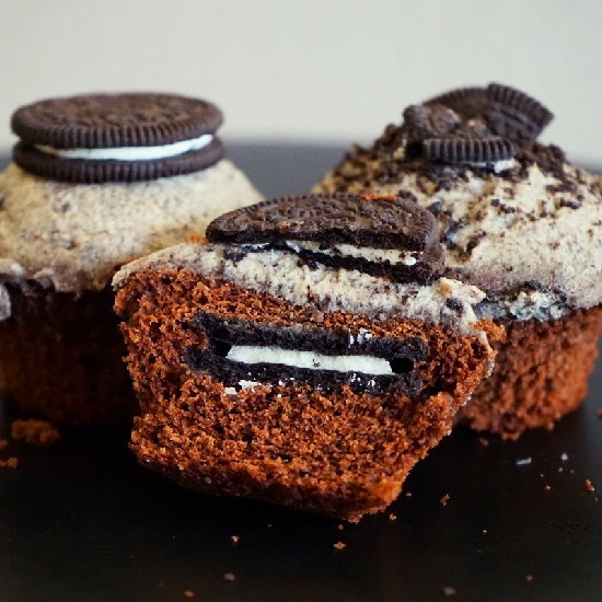 Cookies and Cream Cupcakes