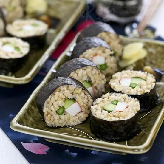 Brown Rice Sushi