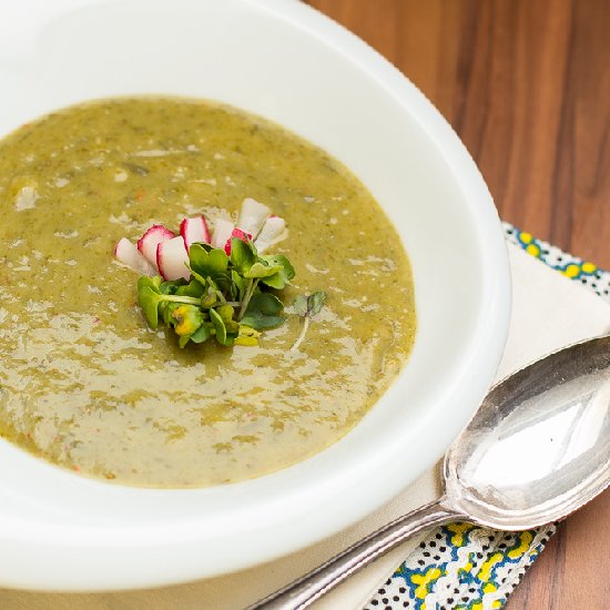 Herb Radish Soup