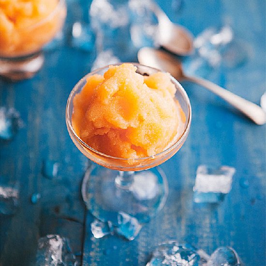 Pure melon sorbet