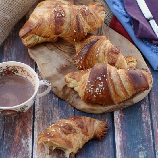 Pretzel Croissants