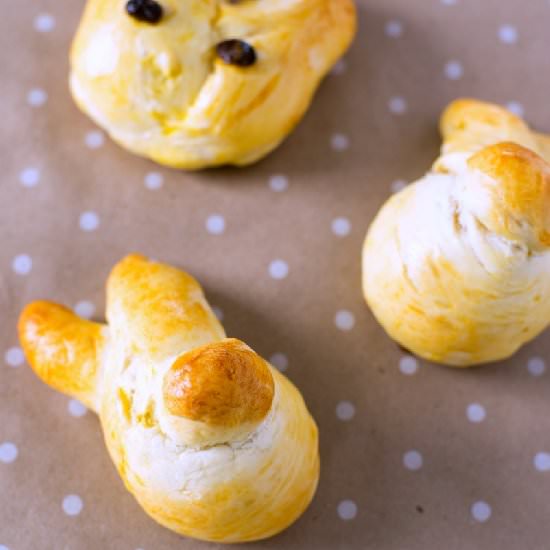 Sweet Bread Bunnies