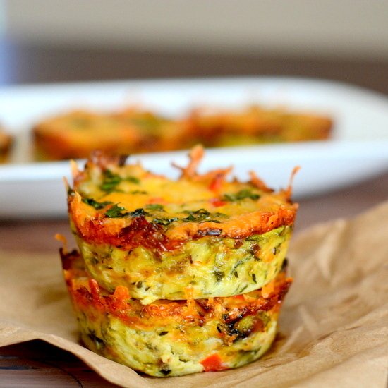 Zucchini Hashbrown Muffins