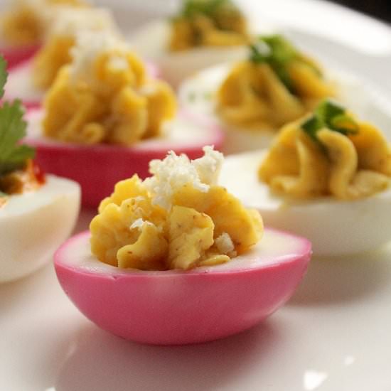 Deviled Eggs – Three Ways