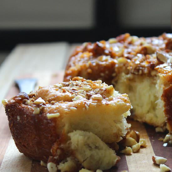 Honey Caramel Pecan Sticky Buns