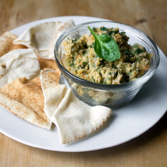 White Bean-Spinach Dip