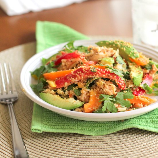 Barbecue Chicken Quinoa Salad