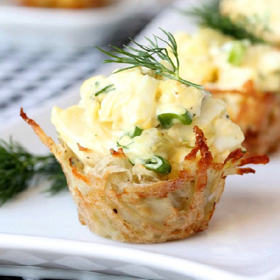 Dilly Egg Salad Cups