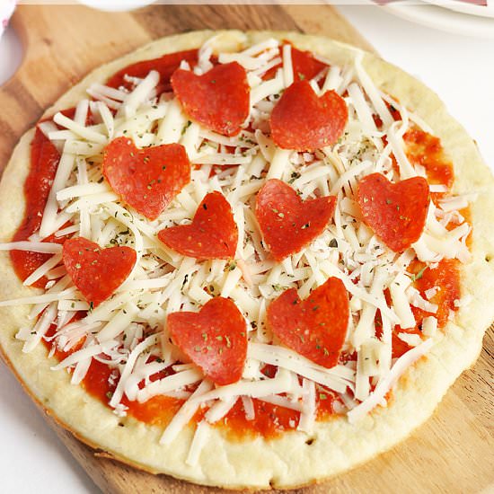 How to Make Heart Shaped Pepperoni