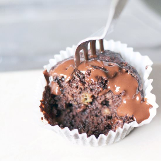 100 Calorie Chocolate Banana Muffin