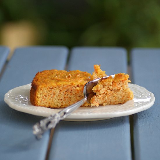 Healthy Carrot Almond Cake