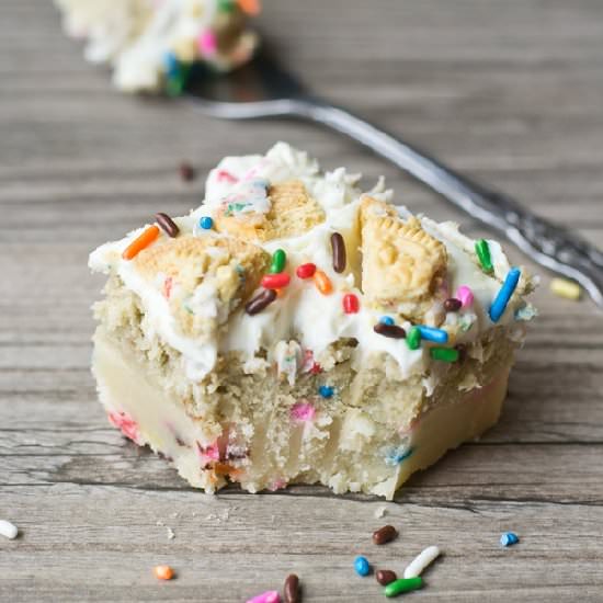 Birthday Cake Truffle Bars