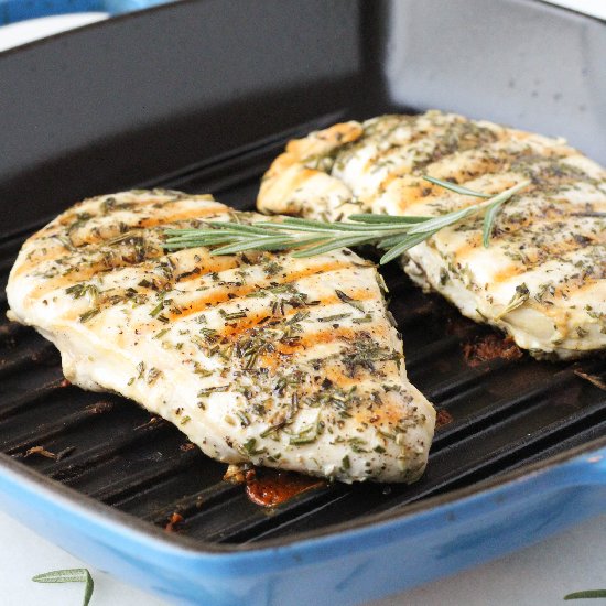 Foolproof Grilled Rosemary Chicken