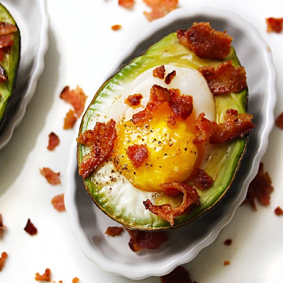 Baked Egg & Avocado