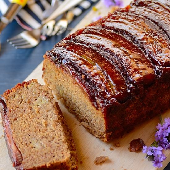 Upside Down Banana Bread