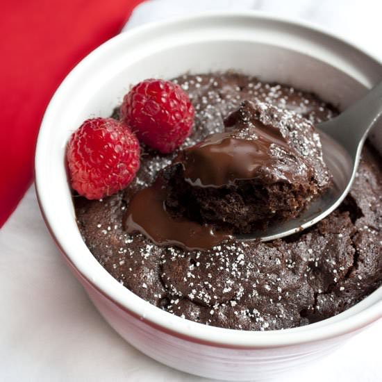 Molten Lava Chocolate Cake