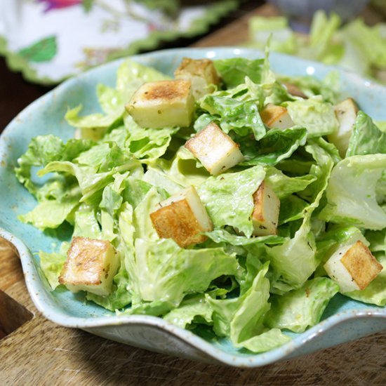 Avocado Caesar Salad