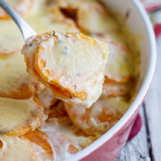 Scalloped Sweet Potatoes