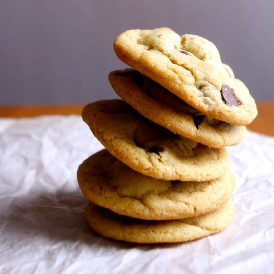 Coffee Bean Chocolate Chip Cookies