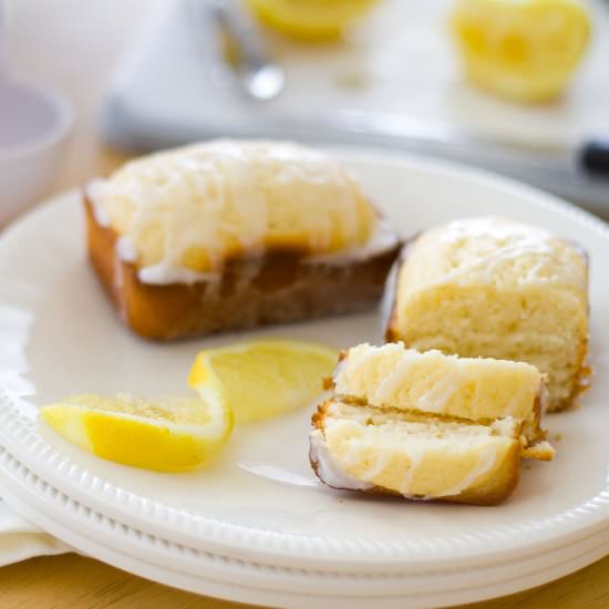 Iced Lemon Tea Cake