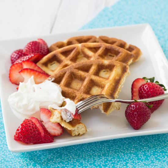 Whole-Wheat Ricotta Waffles