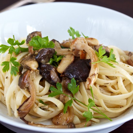 Pasta with Wild Mushrooms