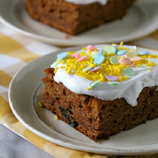 Slow Cooker Carrot Cake