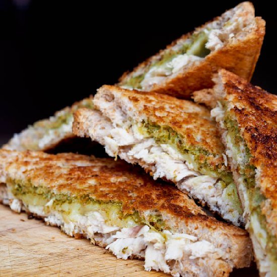 Chicken and Pesto Panini