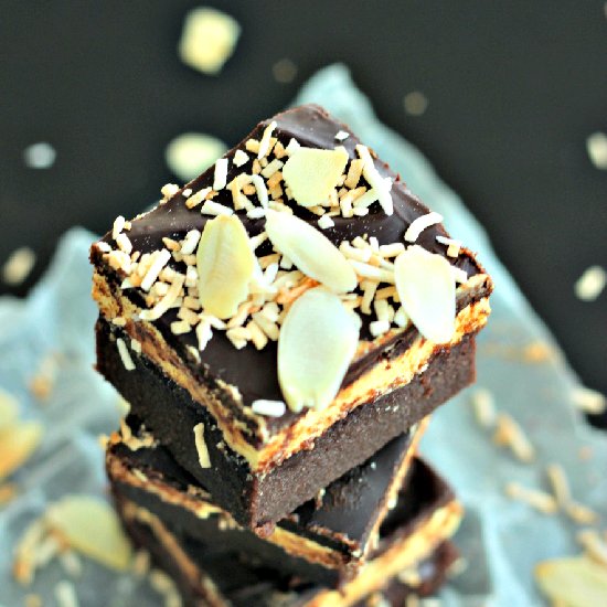 Nanaimo Fudge Brownies