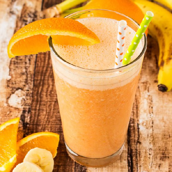 Orange Banana Smoothie