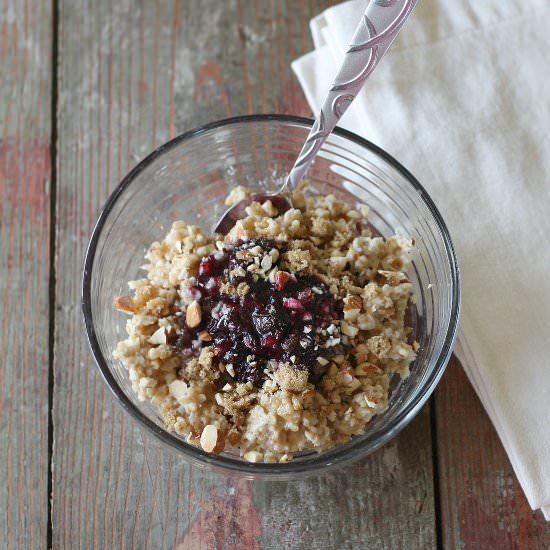 Steel Cut Oats (Jamba Juice Style)