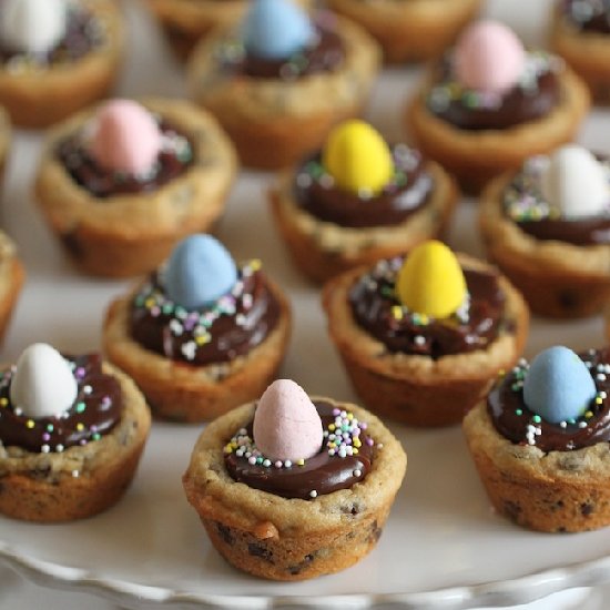 Cookies Cups with Ganache