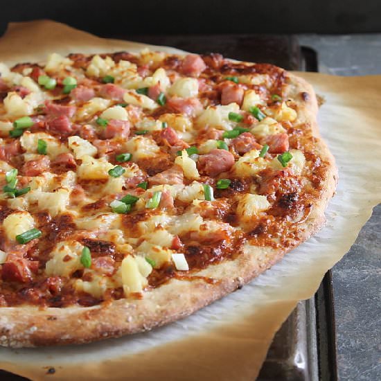 BBQ Hawaiian Pizza