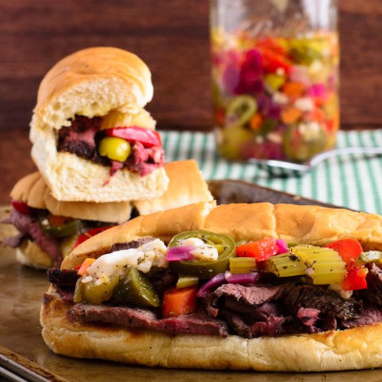 Illinois Italian Beef Sandwich