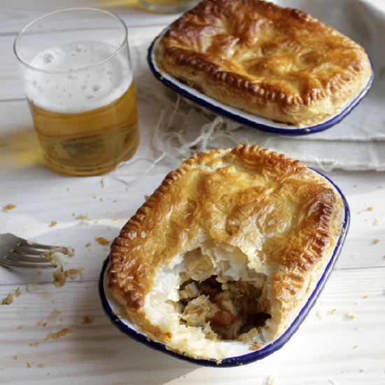 Roast Chicken and Stuffing Pie