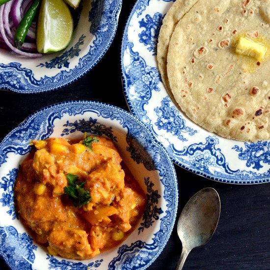 Corn Chicken Curry