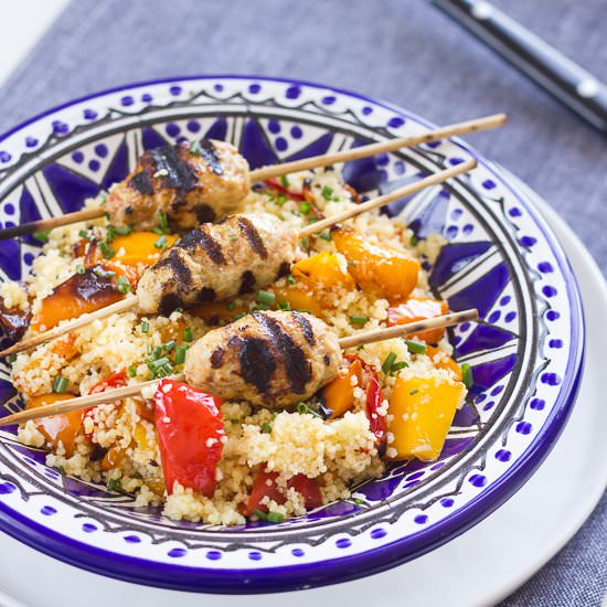 Moroccan Spiced Turkey Kofta