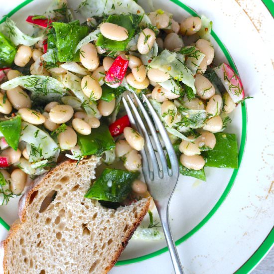 White Bean, Fennel & Dill Salad