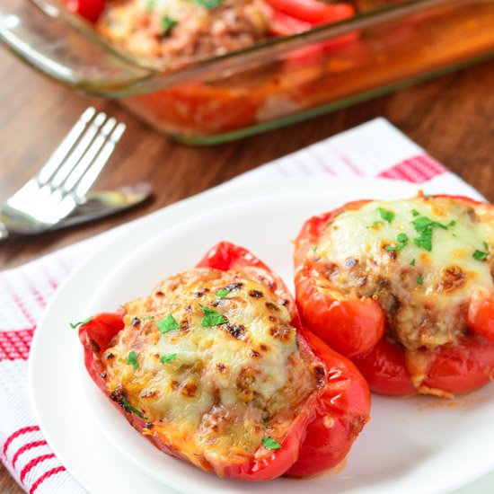 Cheesy Lebanese Kofta Quinoa Pepper