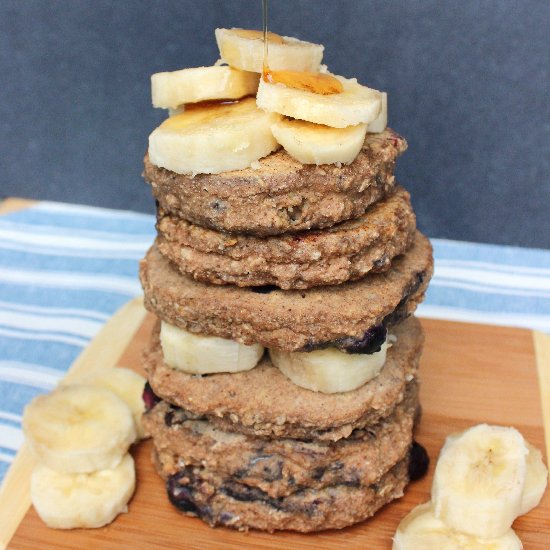 Blueberry Banana Oatcakes