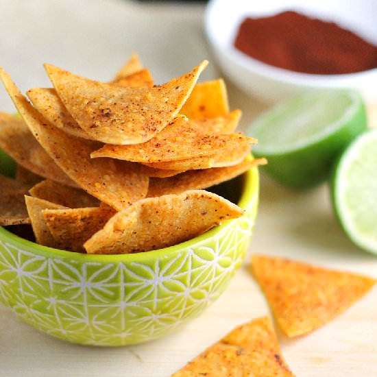 Chili Lime Baked Chips