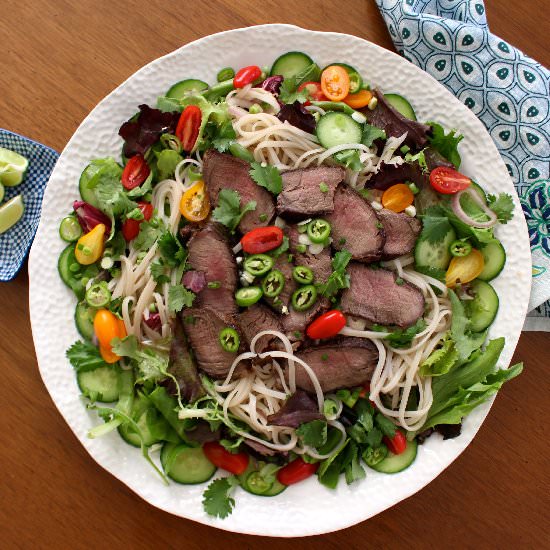 Thai Beef Noodle Salad