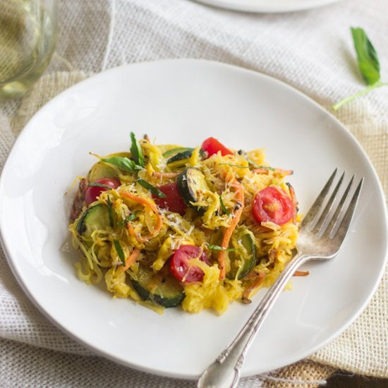 Spaghetti Squash Primavera