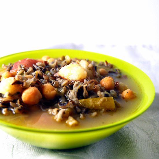 Italian Wild Rice Soup