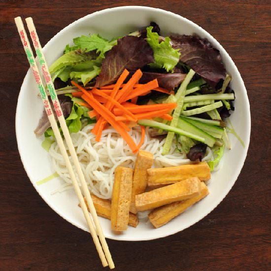 Deconstructed Fresh SpringRoll Bowl