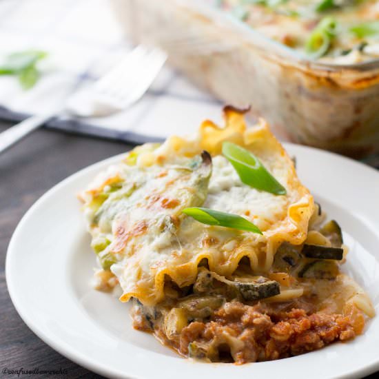 Vegetable & Soy Lasagna